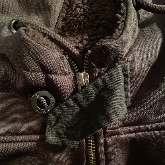 Black Volcom Cargo Jacket - Picture 2 of 8